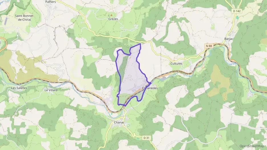 Maison 63 m² trois pièces à vendre à Esclanèdes Maison 63 m² trois pièces à vendre à Esclanèdes