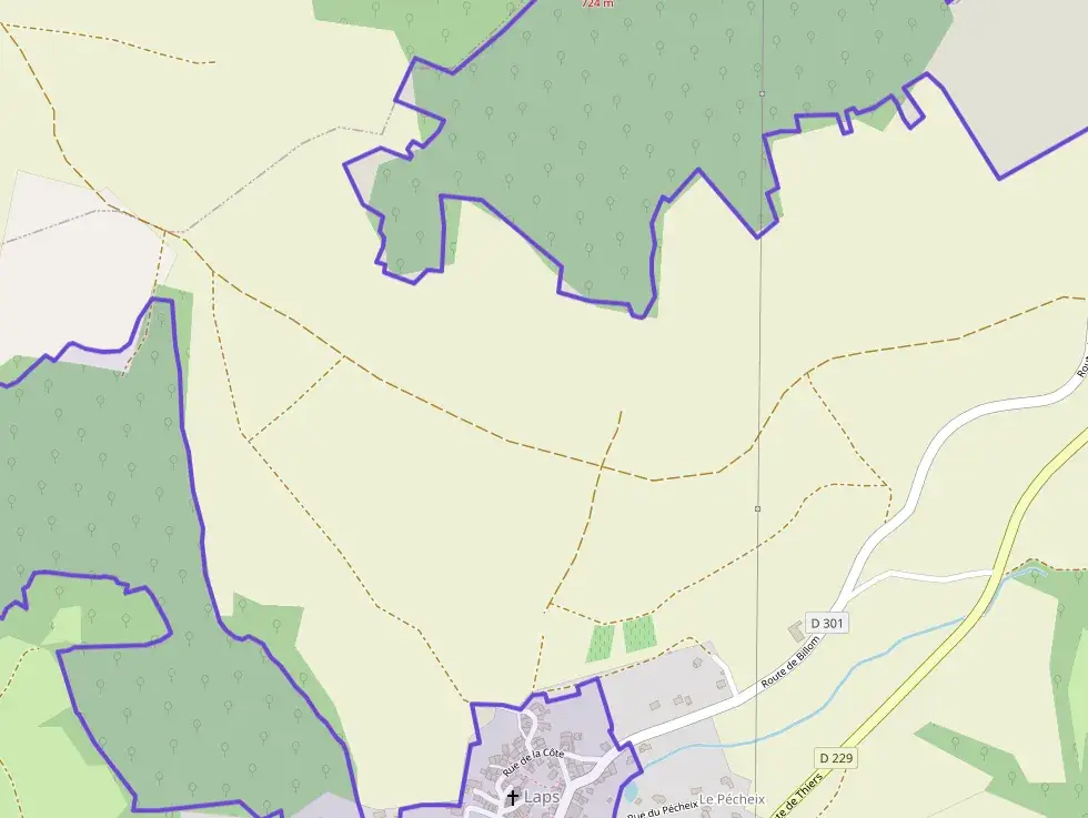 Maison 68 m² quatre pièces à vendre à Laps