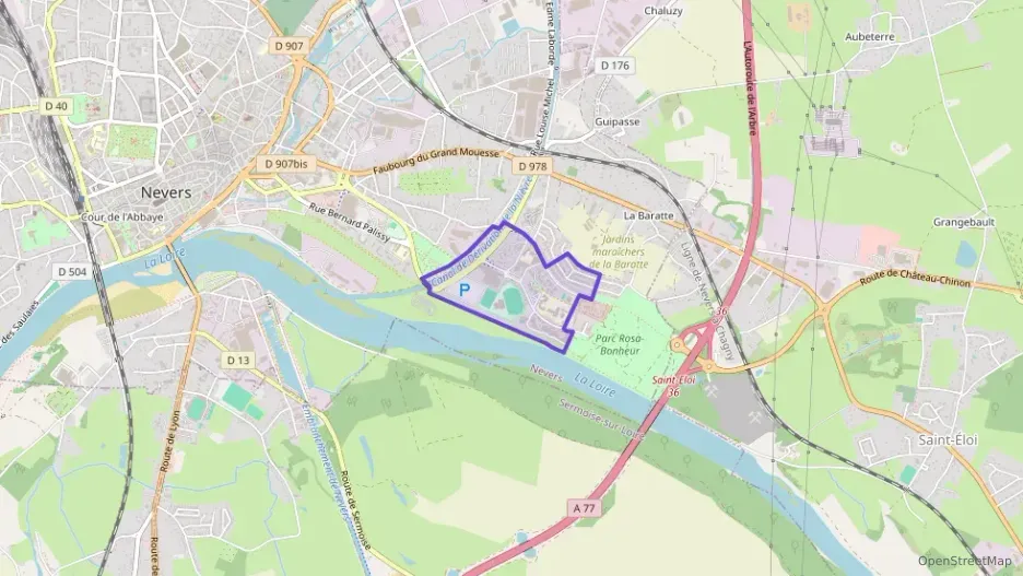 Maison 83 m² quatre pièces à vendre à Nevers