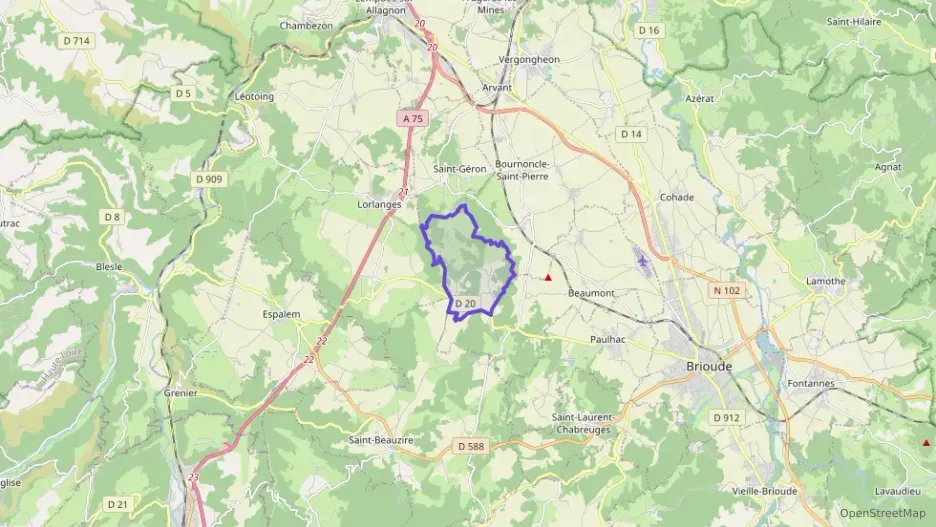 Maison 65 m² quatre pièces à vendre à Saint-Géron