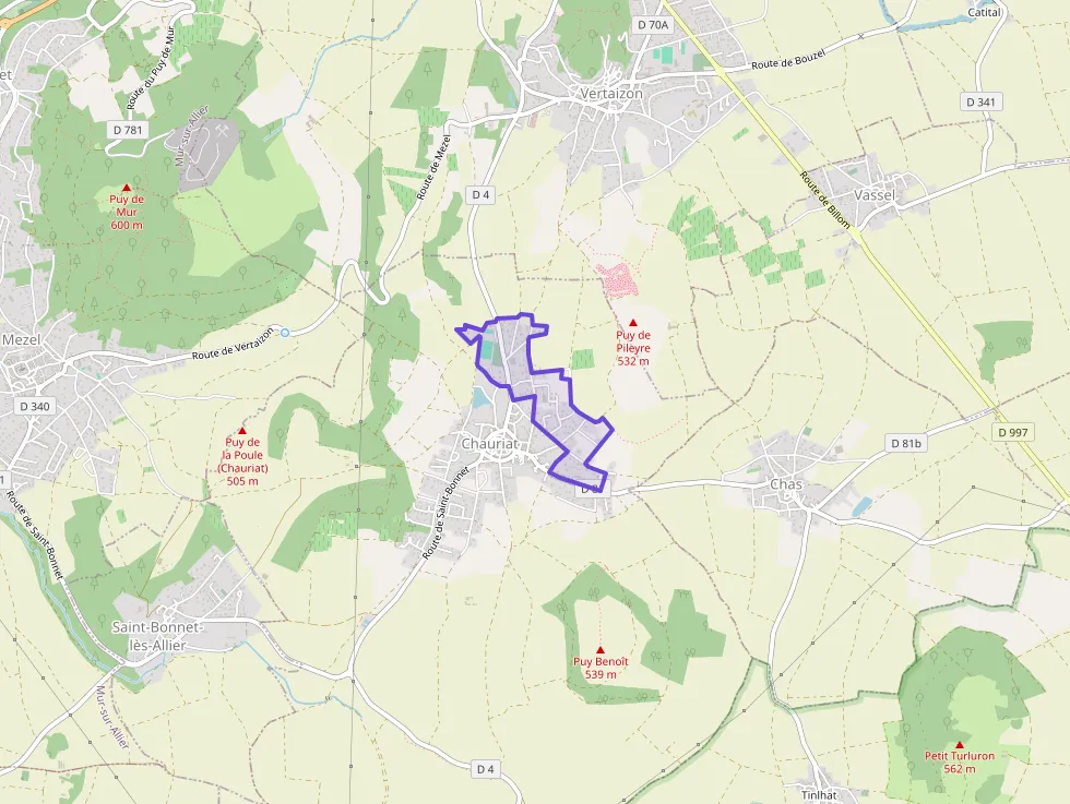 Maison 117 m² quatre pièces à vendre à Chauriat
