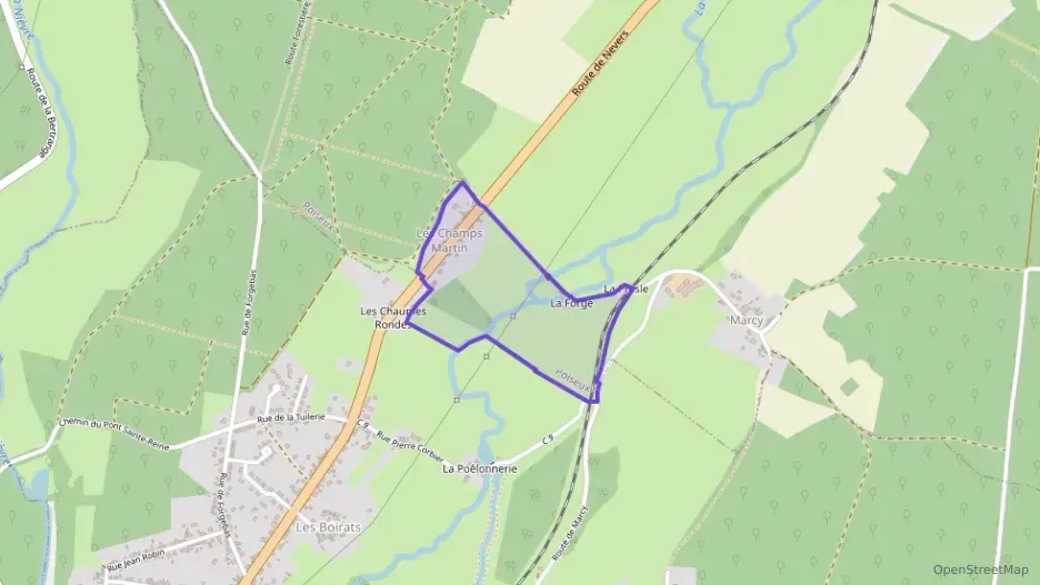 Maison 89 m² quatre pièces à vendre à Poiseux