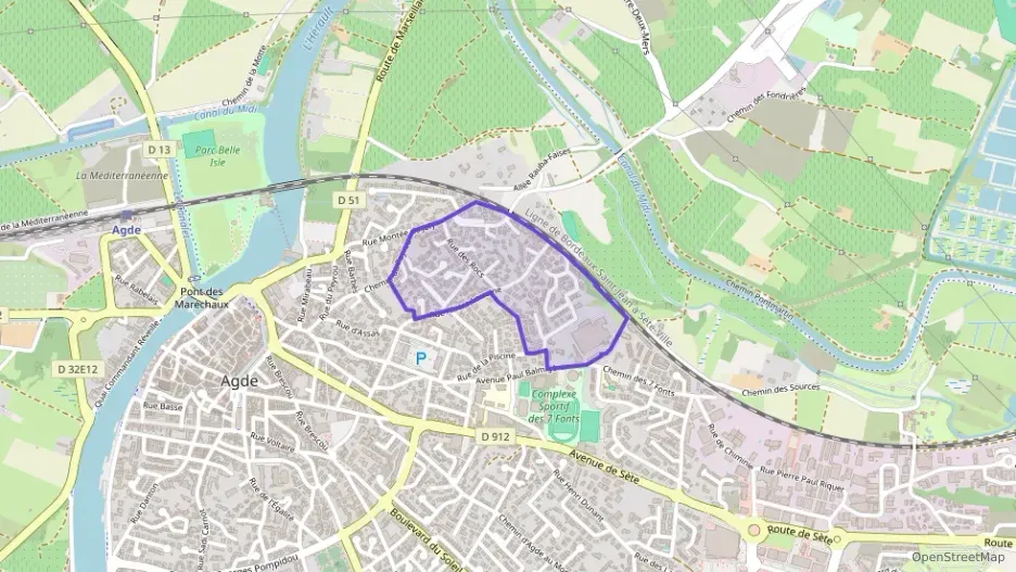 Maison 95 m² quatre pièces à vendre à Agde