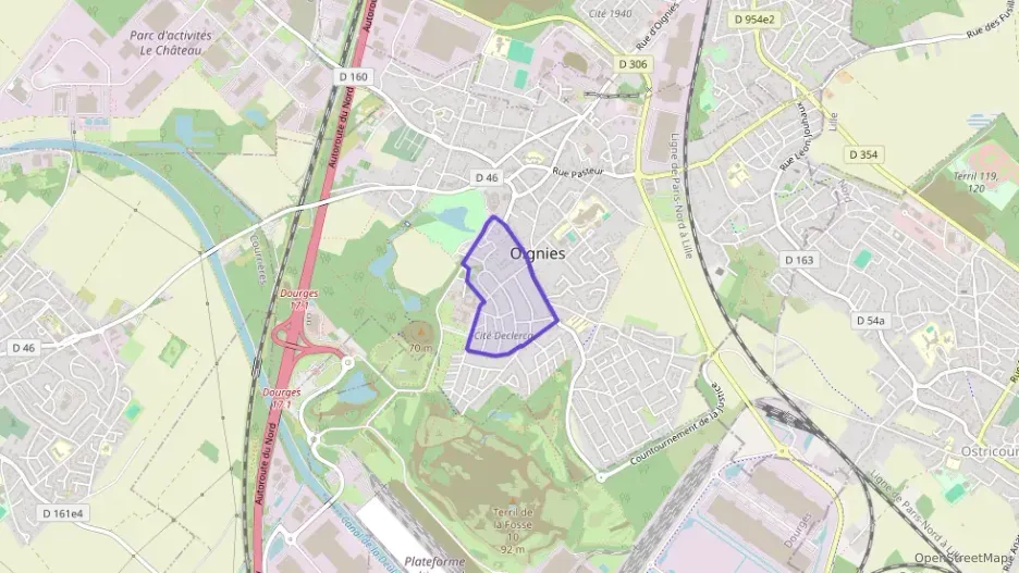 Maison 69 m² quatre pièces à vendre à Oignies