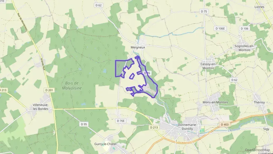 Maison 61 m² quatre pièces à vendre à Donnemarie-Dontilly Maison 61 m² quatre pièces à vendre à Donnemarie-Dontilly