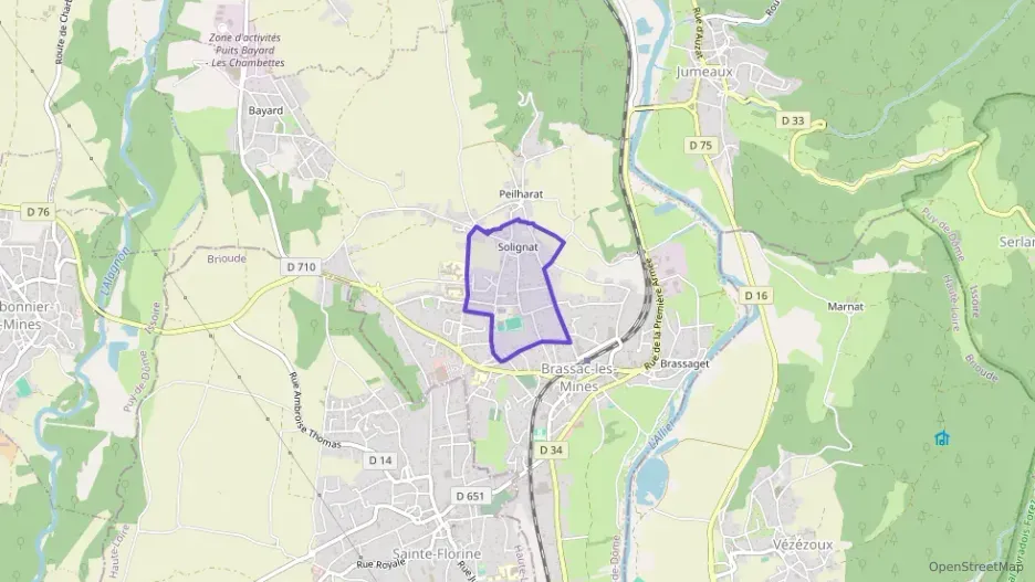 Maison 72 m² quatre pièces à vendre à Brassac-les-Mines Maison 72 m² quatre pièces à vendre à Brassac-les-Mines