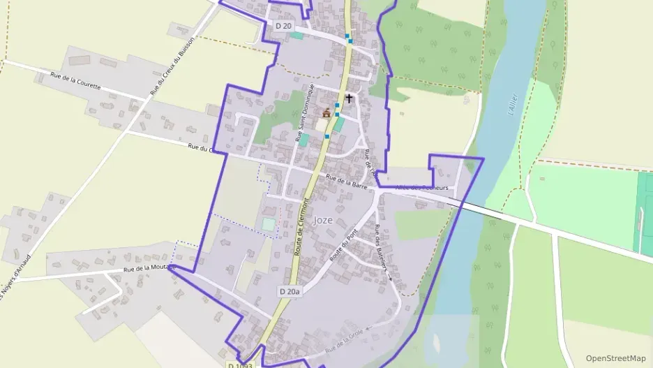 Maison 70 m² quatre pièces à vendre à Joze