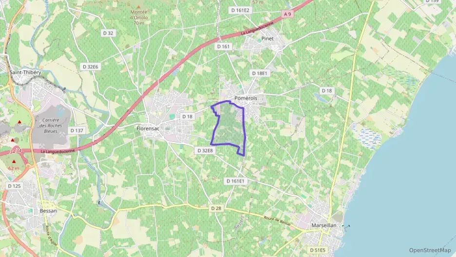Maison 93 m² quatre pièces à vendre à Pomérols