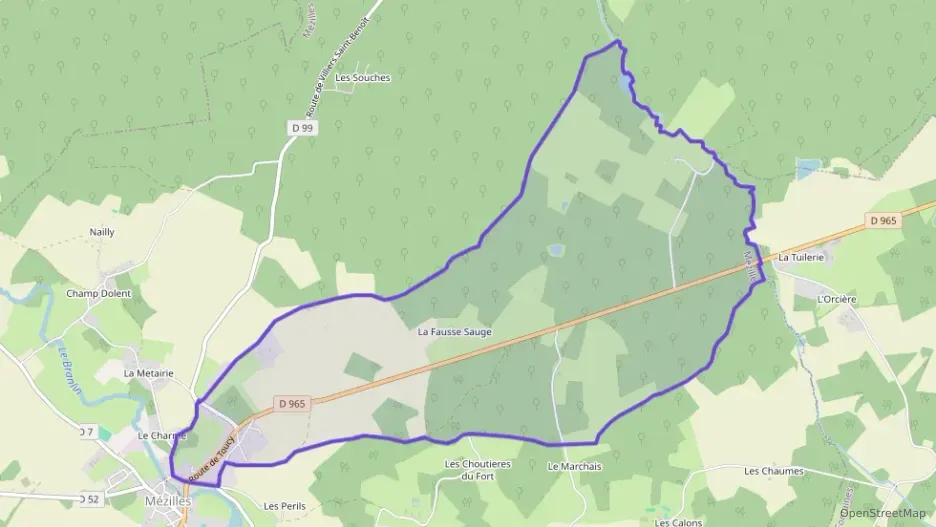 Maison 53 m² trois pièces à vendre à Mézilles Maison 53 m² trois pièces à vendre à Mézilles