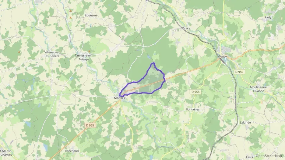 Maison 53 m² trois pièces à vendre à Mézilles Maison 53 m² trois pièces à vendre à Mézilles