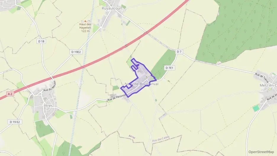 Maison 68 m² deux pieces à vendre à Neuville-Bourjonval