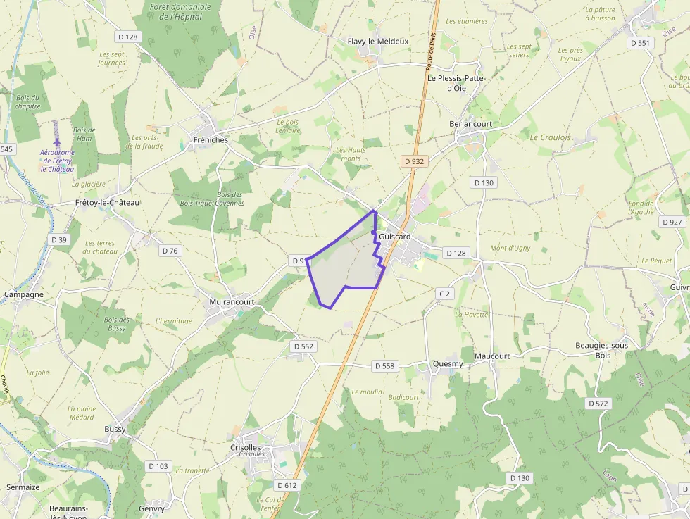 Maison 84 m² quatre pièces à vendre à Guiscard