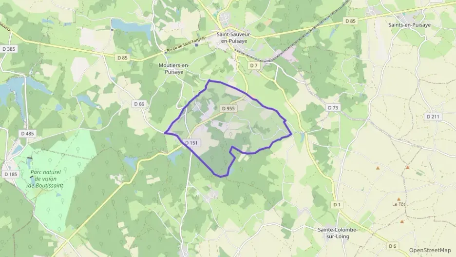 Maison 45 m² trois pièces à vendre à Moutiers-en-Puisaye