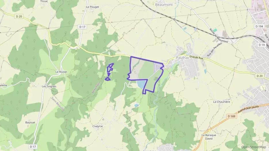 Maison 95 m² quatre pièces à vendre à Paulhac Maison 95 m² quatre pièces à vendre à Paulhac