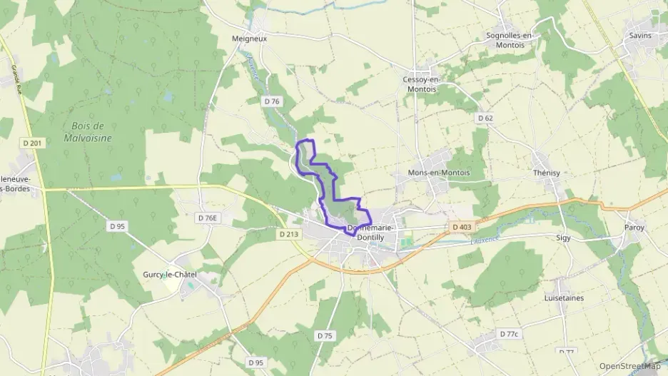 Maison 62 m² trois pièces à vendre à Donnemarie-Dontilly