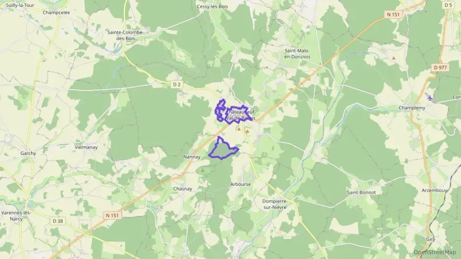 Maison 70 m² trois pièces à vendre à Châteauneuf-Val-de-Bargis