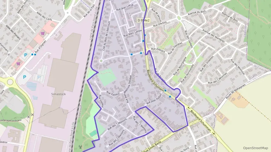 Maison 98 m² six pièces à vendre à Libercourt