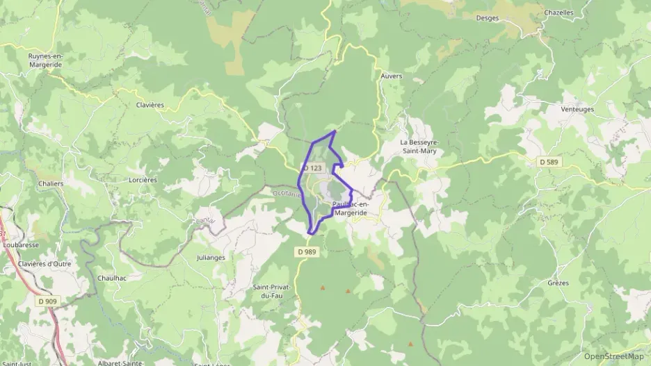 Maison 80 m² quatre pièces à vendre à Paulhac-en-Margeride