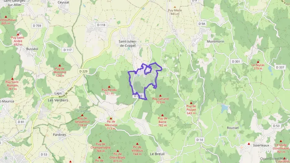 Maison 105 m² cinq pièces à vendre à Saint-Julien-de-Coppel Maison 105 m² cinq pièces à vendre à Saint-Julien-de-Coppel