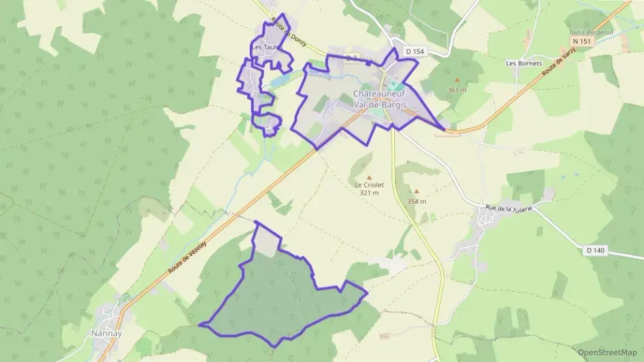 Maison 110 m² quatre pièces à vendre à Châteauneuf-Val-de-Bargis