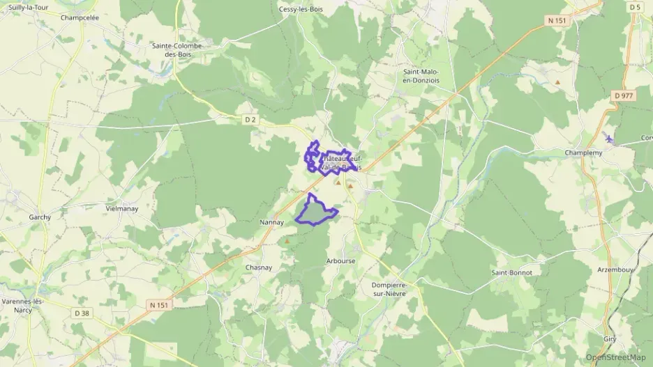 Maison 110 m² quatre pièces à vendre à Châteauneuf-Val-de-Bargis