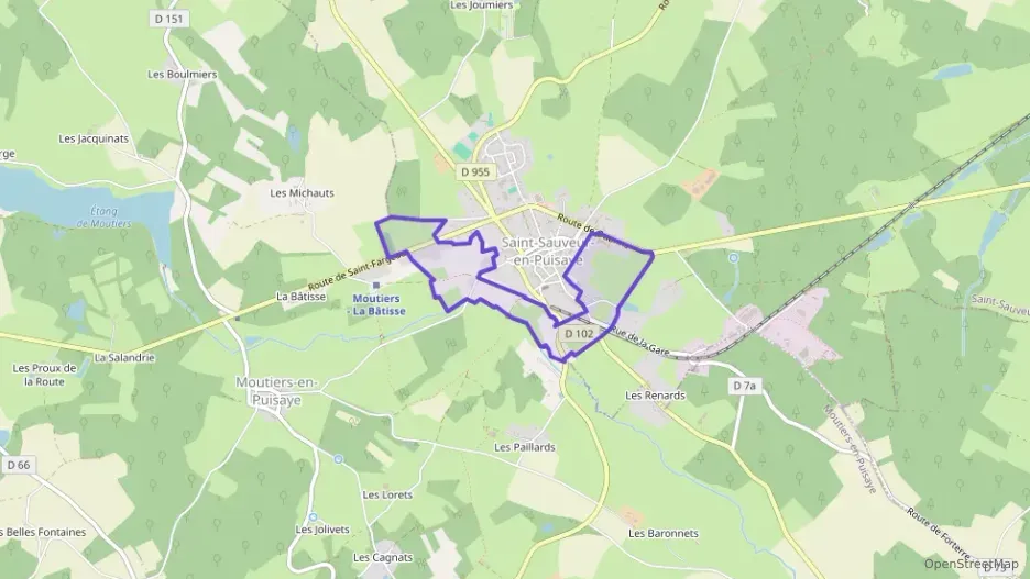 Maison 84 m² quatre pièces à vendre à Saint-Sauveur-en-Puisaye