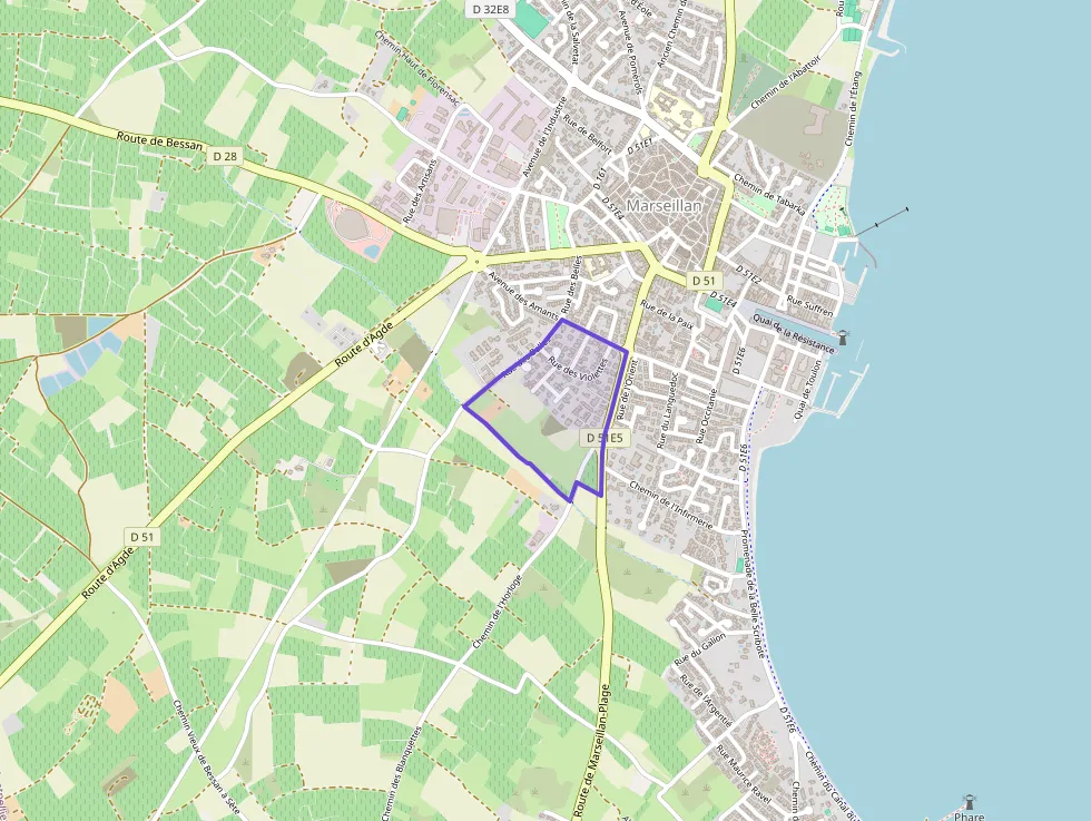 Maison 91 m² trois pièces à vendre à Marseillan