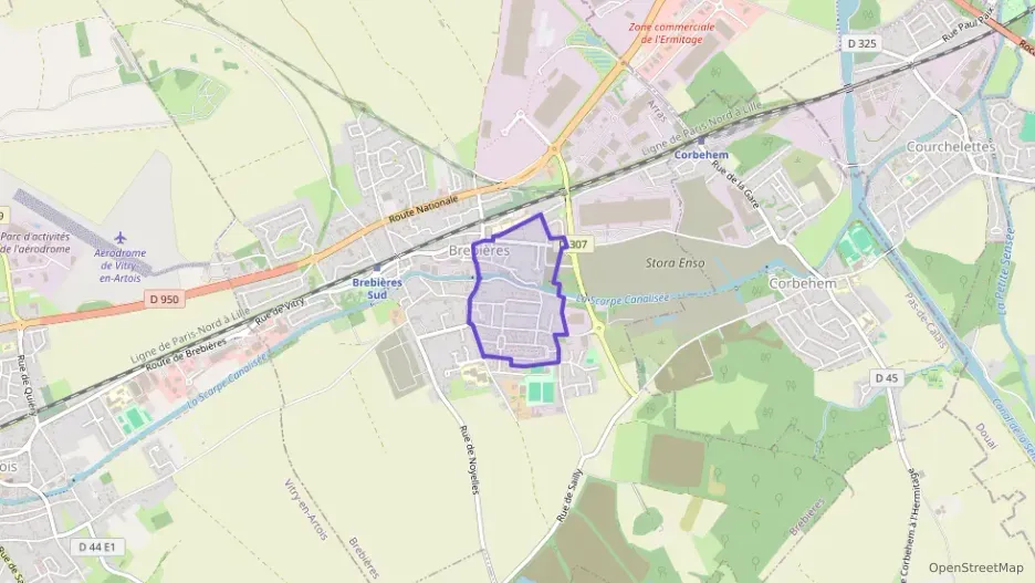 Maison 105 m² cinq pièces à vendre à Brebières Maison 105 m² cinq pièces à vendre à Brebières