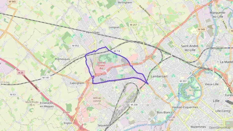Maison 77 m² quatre pièces à vendre à Lille