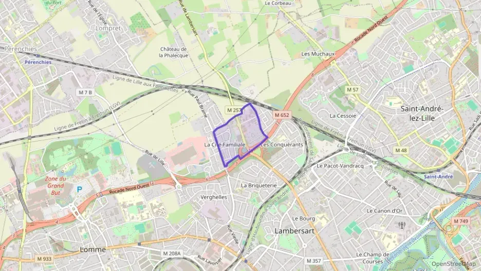 Maison 73 m² quatre pièces à vendre à Lambersart