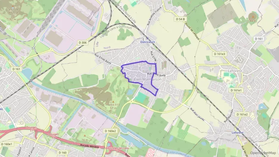 Maison 104 m² cinq pièces à vendre à Évin-Malmaison