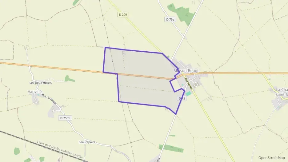 Maison 83 m² trois pièces à vendre à Maison-Rouge Maison 83 m² trois pièces à vendre à Maison-Rouge