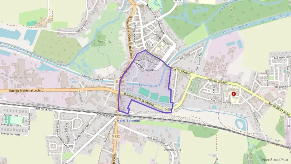 Maison 70 m² deux pieces à vendre à Ham Maison 70 m² deux pieces à vendre à Ham