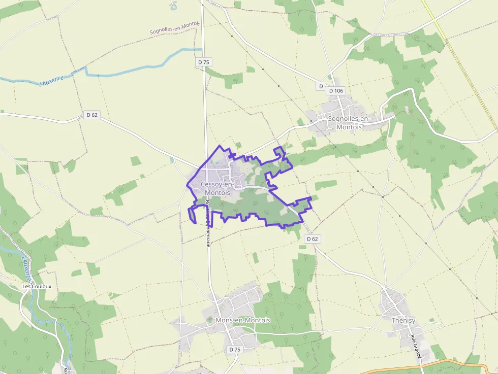 Maison 70 m² trois pièces à vendre à Cessoy-en-Montois