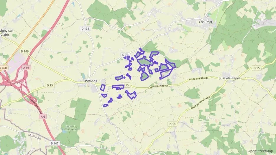 Maison 50 m² trois pièces à vendre à Piffonds Maison 50 m² trois pièces à vendre à Piffonds