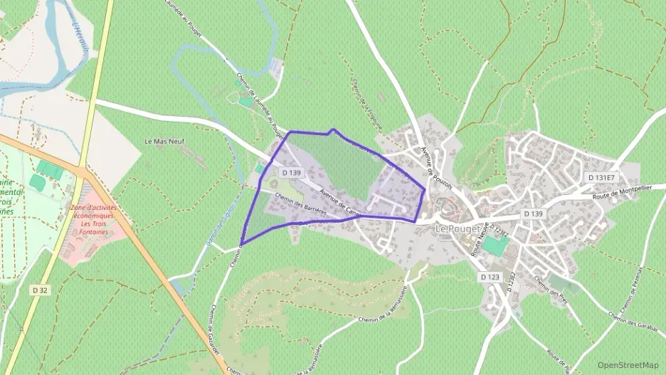 Maison 100 m² quatre pièces à vendre à Le Pouget