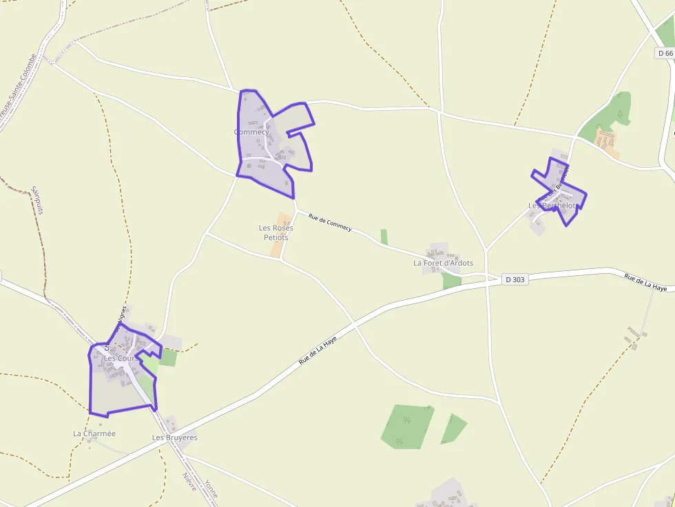 Maison 80 m² trois pièces à vendre à Sainpuits