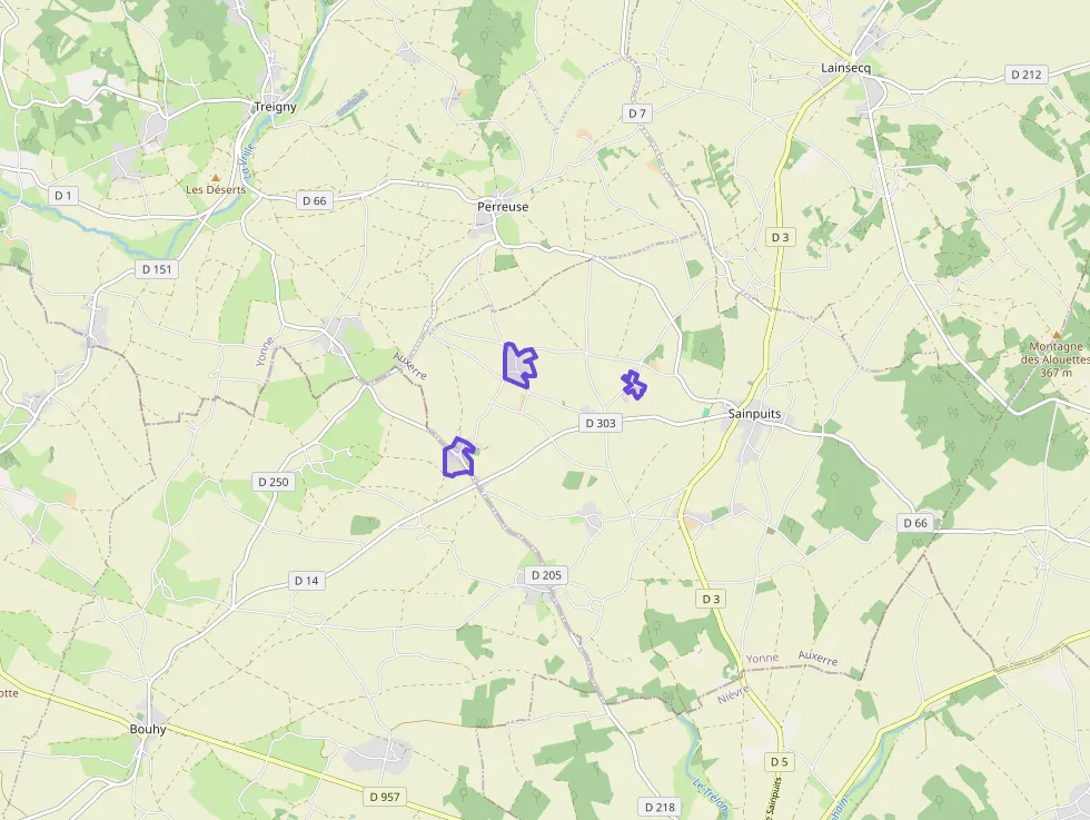 Maison 80 m² trois pièces à vendre à Sainpuits