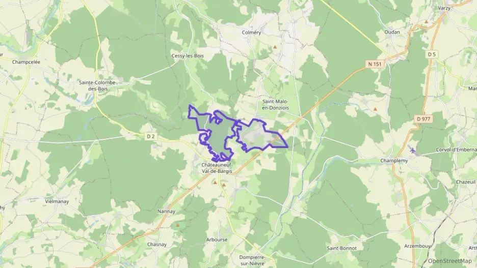 Maison 58 m² trois pièces à vendre à Châteauneuf-Val-de-Bargis