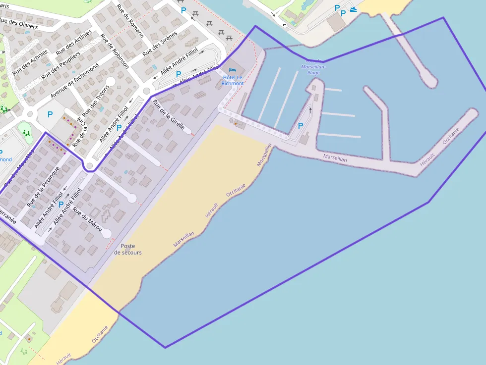 Maison 85 m² quatre pièces à vendre à Marseillan