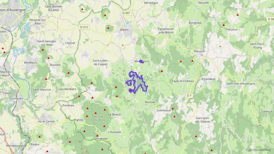 Maison 83 m² six pièces à vendre à Montmorin
