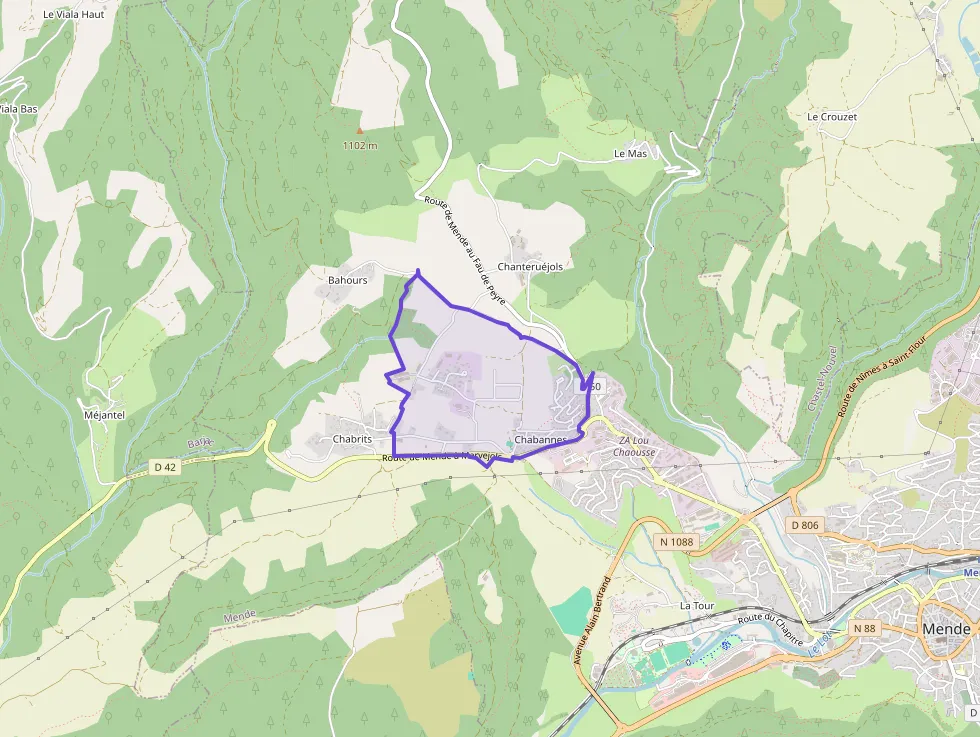 Maison 102 m² quatre pièces à vendre à Mende