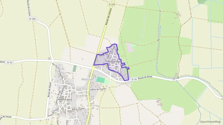 Maison 58 m² trois pièces à vendre à Moissat