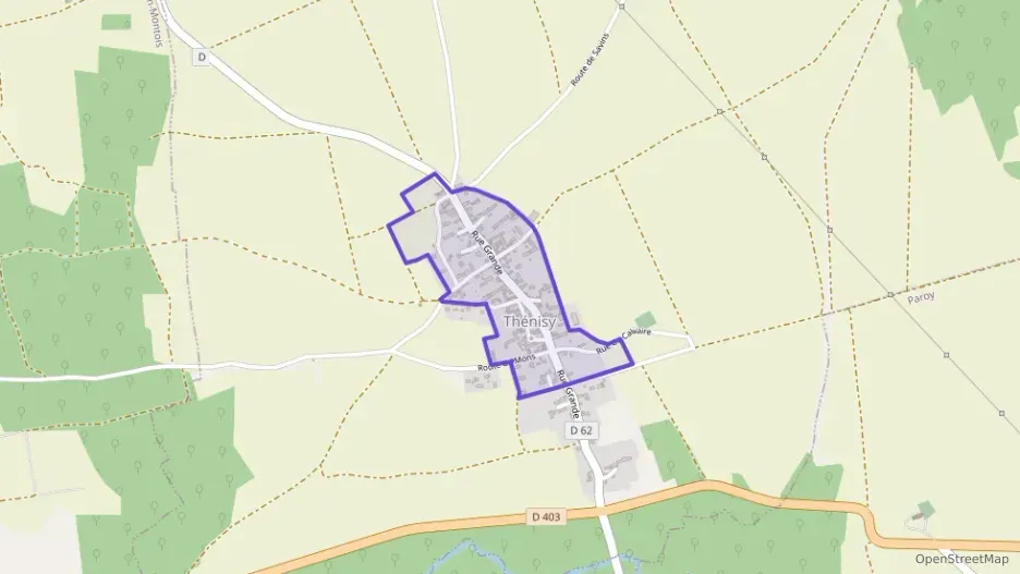 Maison 80 m² trois pièces à vendre à Thénisy Maison 80 m² trois pièces à vendre à Thénisy