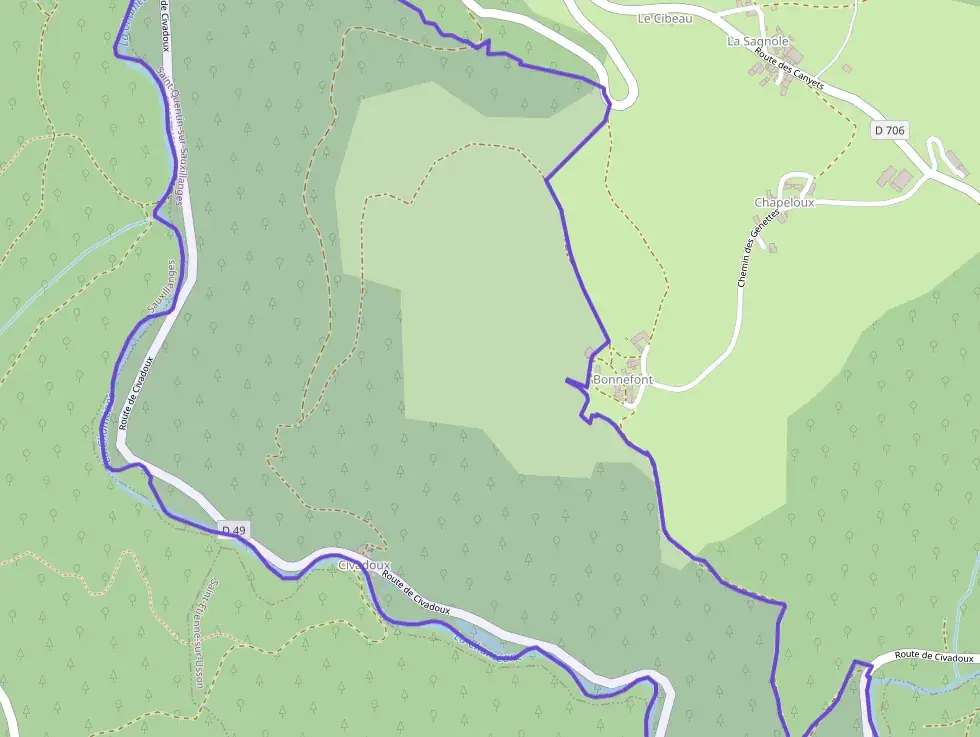 Maison 77 m² trois pièces à vendre à Saint-Quentin-sur-Sauxillanges
