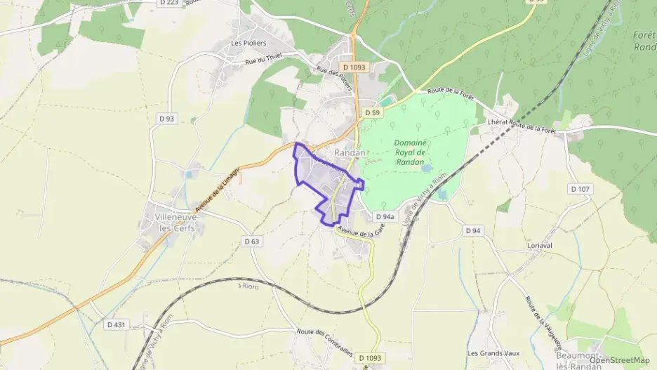 Maison 150 m² sept pièces à vendre à Randan Maison 150 m² sept pièces à vendre à Randan