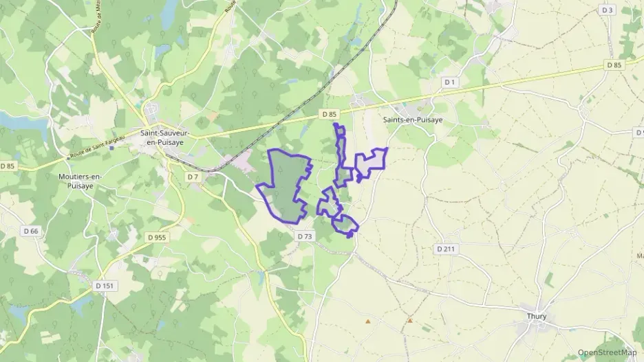 Maison 90 m² quatre pièces à vendre à Saints-en-Puisaye