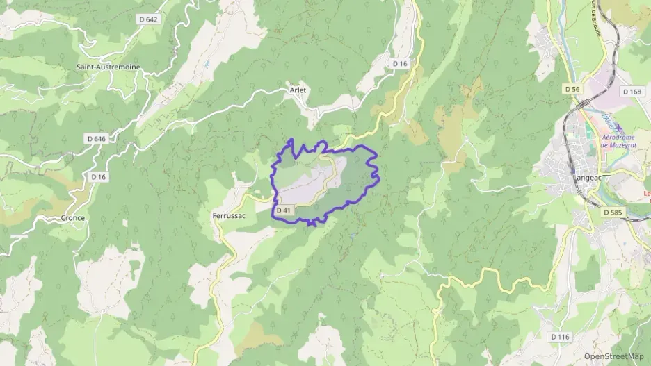 Maison 102 m² quatre pièces à vendre à Ferrussac