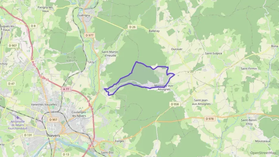 Maison 110 m² quatre pièces à vendre à Montigny-aux-Amognes