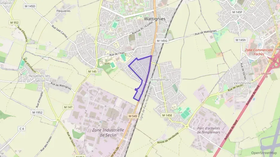 Maison 100 m² quatre pièces à vendre à Wattignies